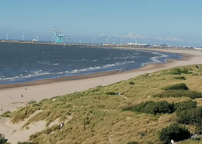 شقة Studio2sea - Met Frontaal Zeezicht - Duinen - Nabij Brugge بلانكنبرخ