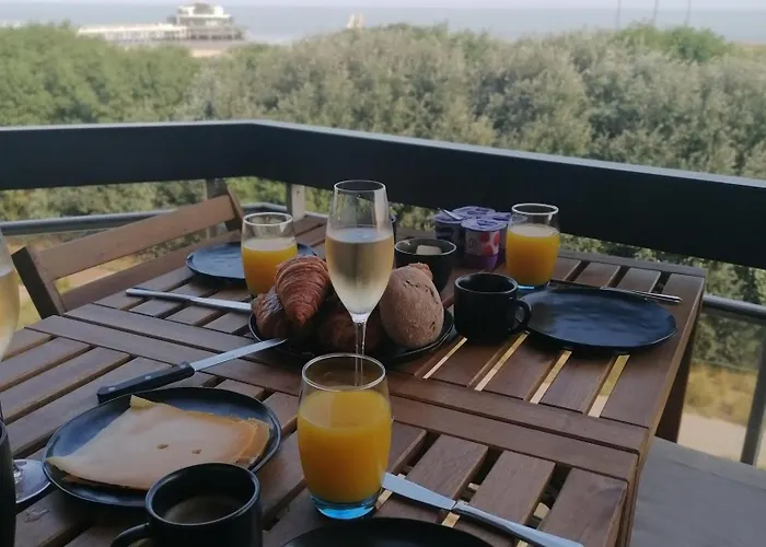 شقة Studio2sea - Met Frontaal Zeezicht - Duinen - Nabij Brugge *